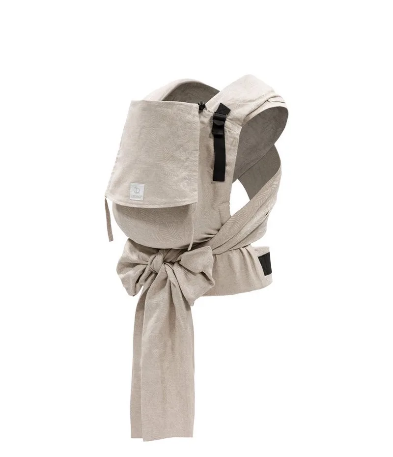 Babytrage Limas™ Babytrage Plus, Half Buckle Babytrage für optimalen Komfort & Halt van Stokke in Beige, braun – productfoto