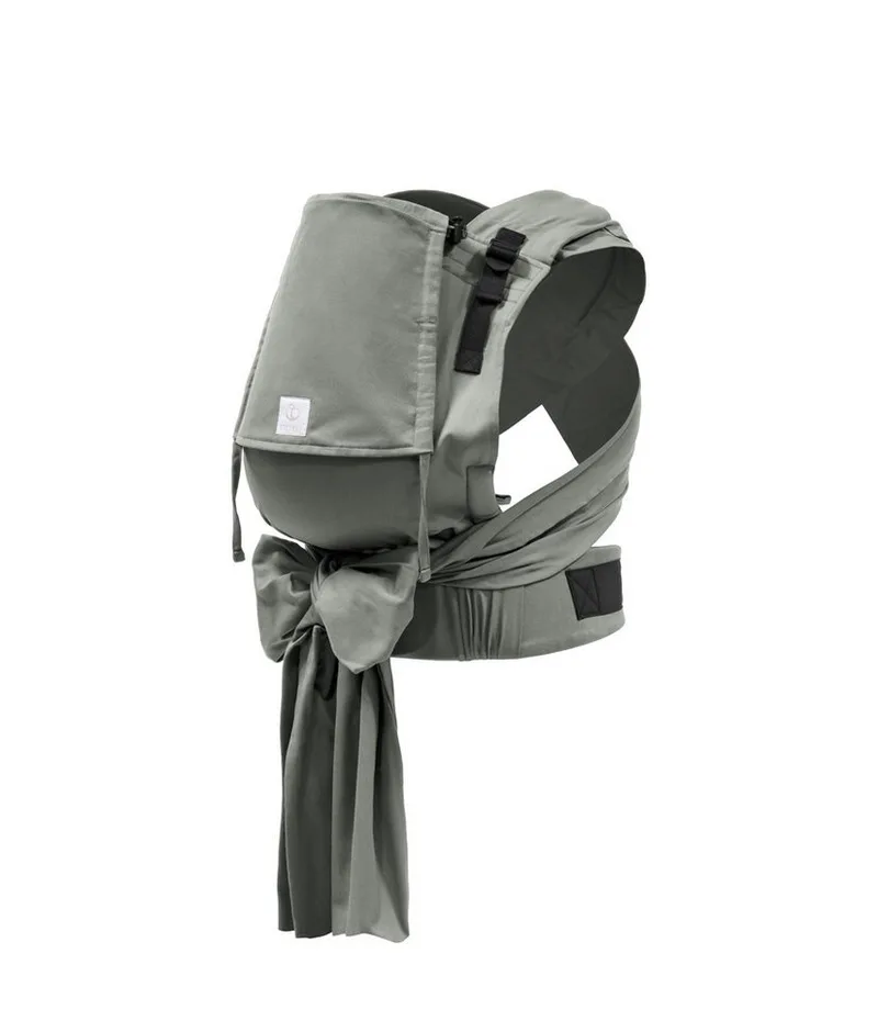 Babytrage Limas™ Babytrage Plus, Half Buckle Babytrage für optimalen Komfort & Halt van Stokke in Grün – productfoto