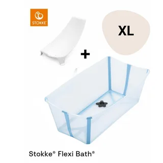 Opvouwbaar bad Stokke® Flexi Bath® XL bundel oceaanblauw van Stokke – productfoto 1 van 4