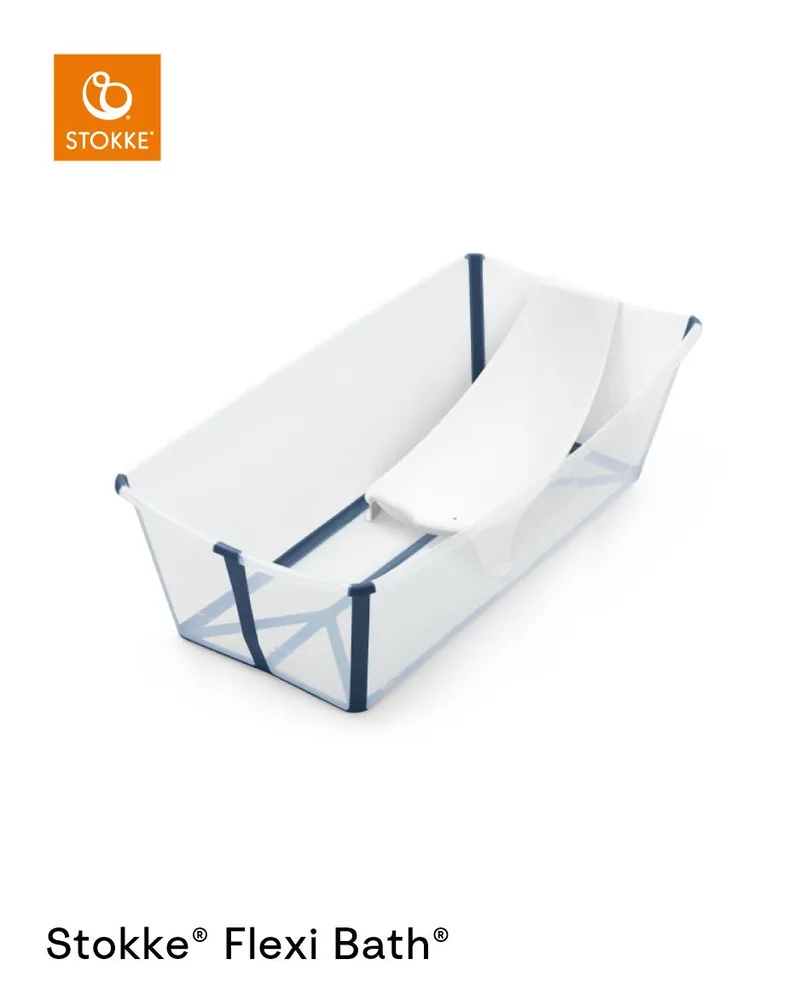 Opvouwbaar bad Stokke® Flexi Bath® XL bundel oceaanblauw van Stokke – productfoto 3 van 4