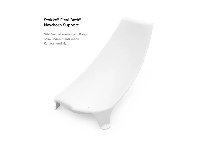 Badewannensitz Newborn Support – Badewanneneinsatz für Flexi Bath Badewanne, Badewannensitz by Stokke in White – product photo 3 of 5