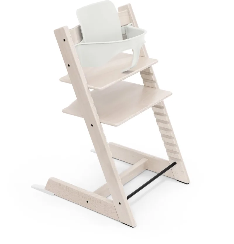 Bundel Tripp Trapp-kinderstoel | Babyset White från Stokke i White Wash – produktbild
