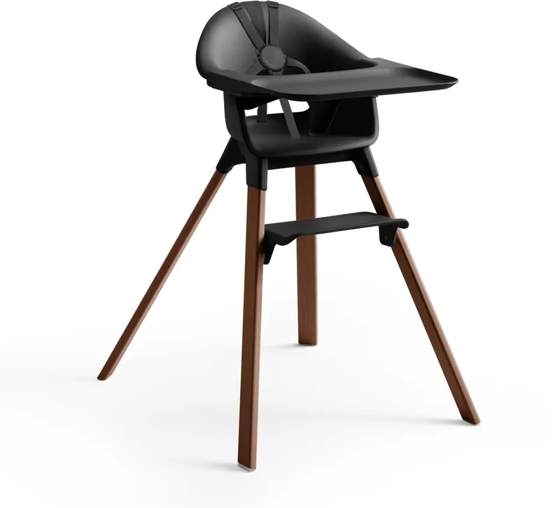 Clikk Kinderstoel Black / Warm Brown fra Stokke i Bruin – produktbillede
