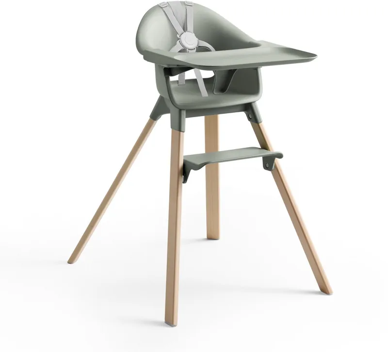 Clikk Kinderstoel Glacier Green fra Stokke i Groen – produktbillede