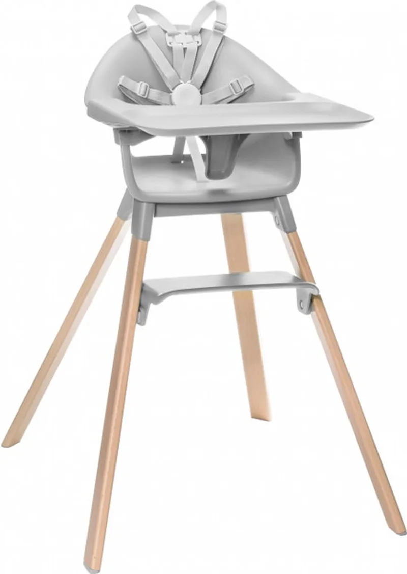 Clikk Kinderstoel - Grijs fra Stokke i Grey – produktbillede