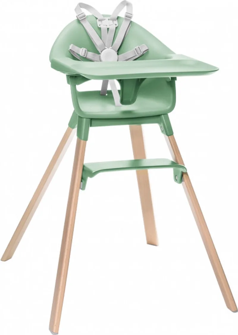 Clikk Kinderstoel - Groen fra Stokke i Green – produktbillede