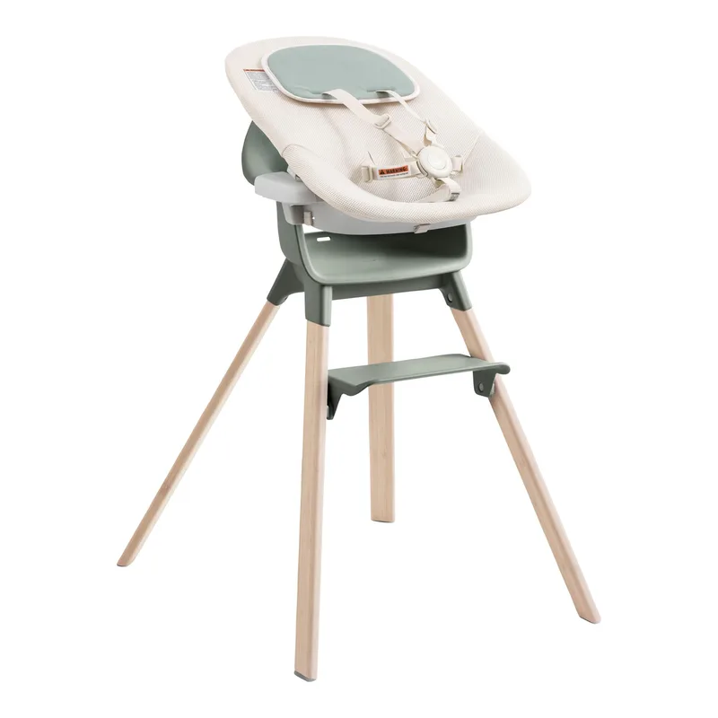 Clikk™ Bundle Hochstuhl Bambus inkl. Newbornset by Stokke in Green – product photo