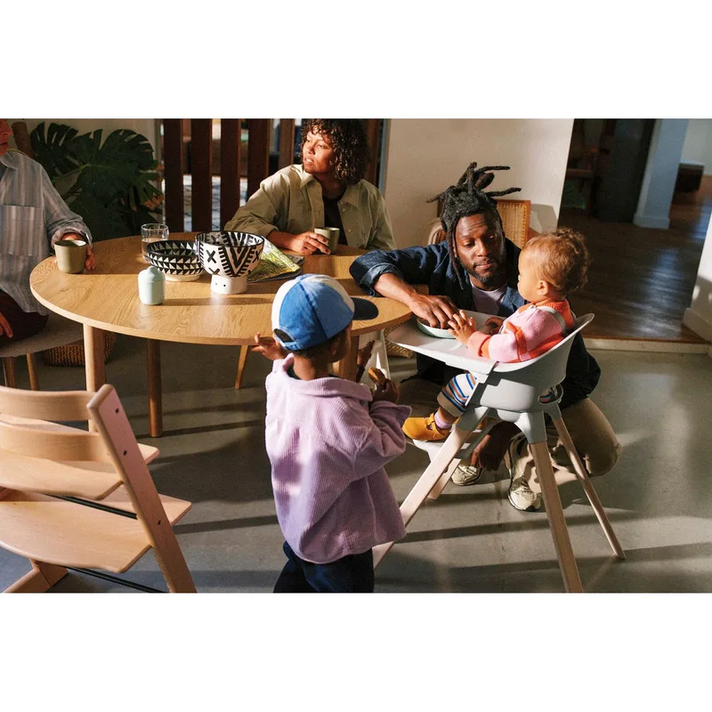 Clikk™ Hochstuhl Clikk van Stokke in Groen, 56 × 66 × 83 mm – productfoto