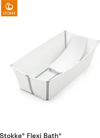 Flexi Bath X-Large set, Flexi Bath XL + Newborn Support van Stokke in Wit – productfoto 1 van 4