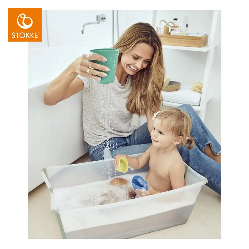 Flexibath Badewanne XL by Stokke in Blue, 80 × 24 × 40 mm – product photo 4 of 4