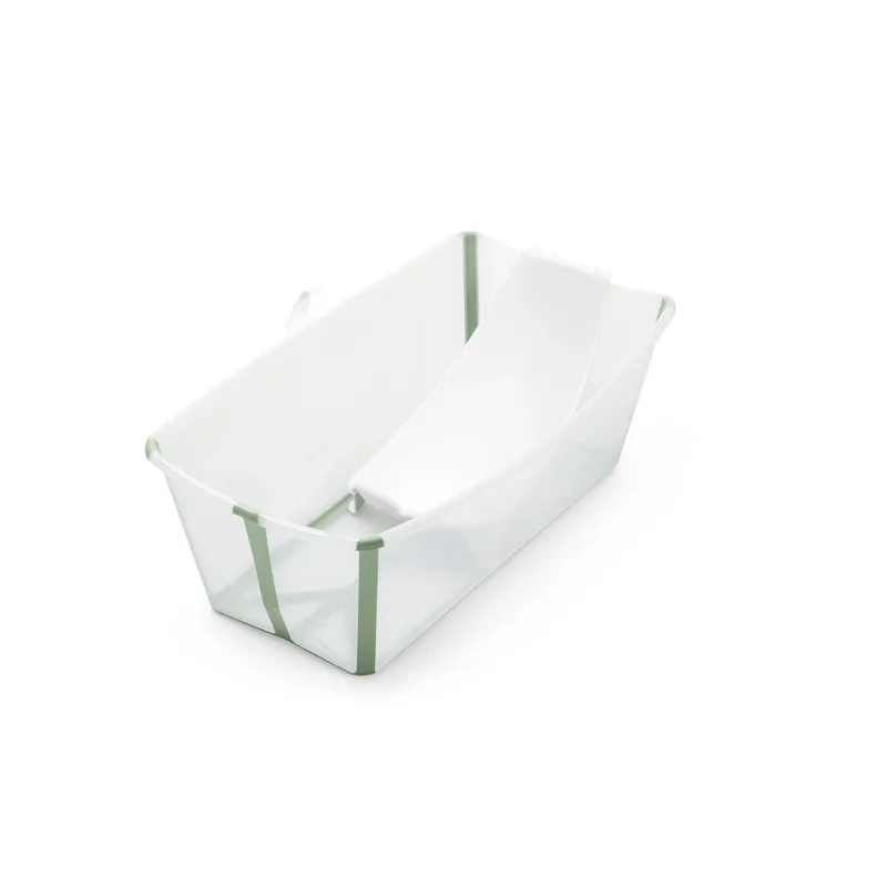 Flexibath Bundle Badewanne inkl. Badewannensitz Newborn Support de Stokke en Gruen – photo produit