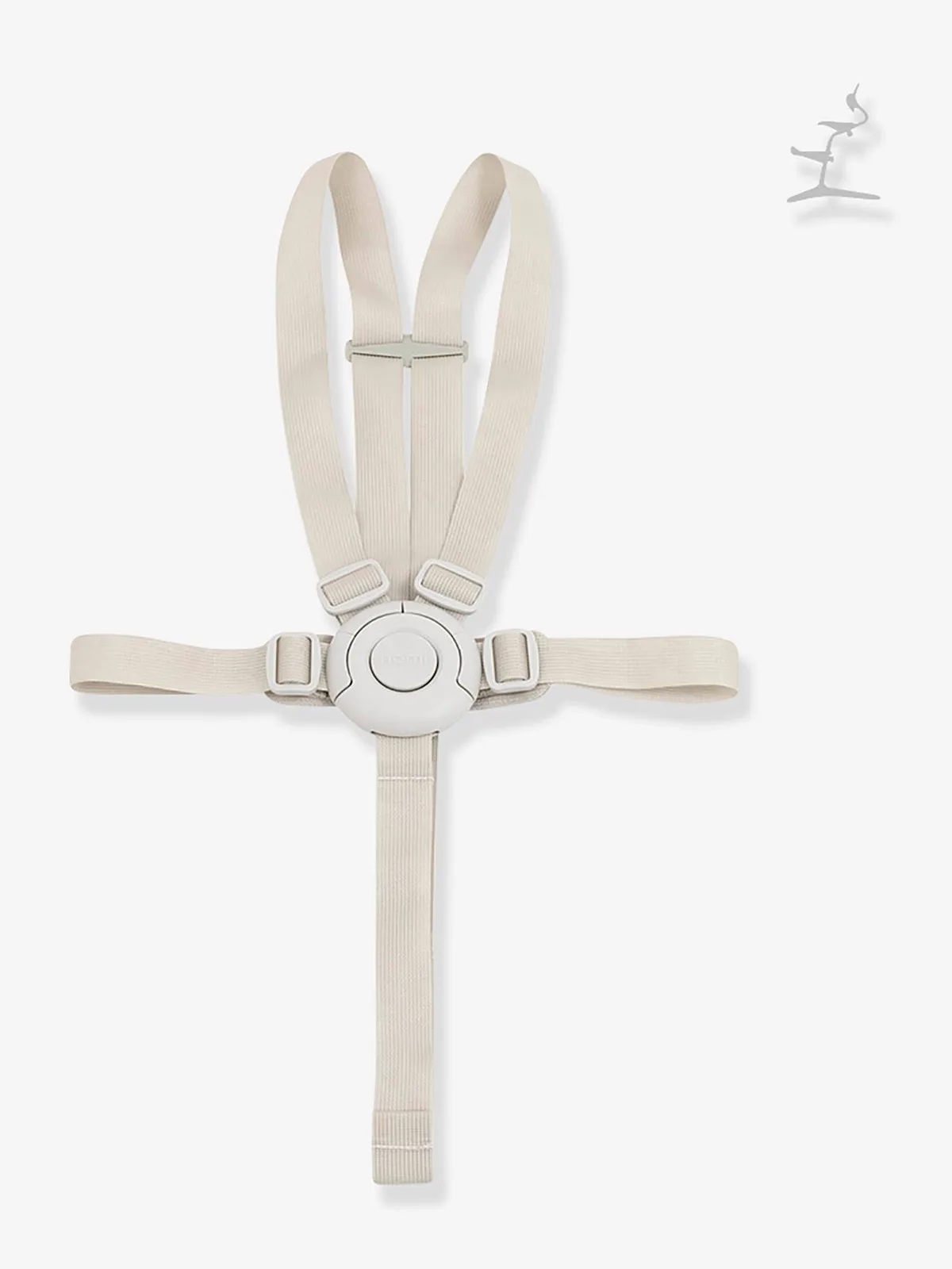 Harnas voor Nomi STOKKE babyset en kinderstoel grijs by Stokke – product photo