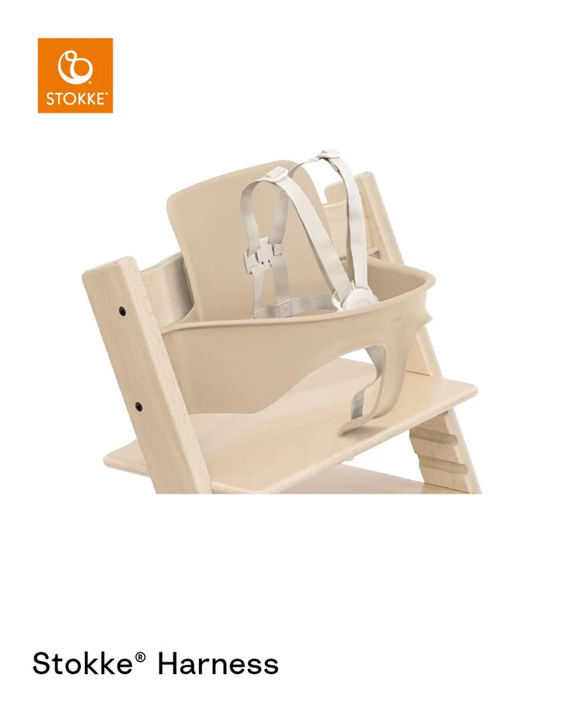 Harness2 - Past alleen bij de Tripp Trapp Baby Set2 - 6-36 maanden - Eenvoudig te installeren en te gebruiken von Stokke in Beige – Produktfoto 2 von 2