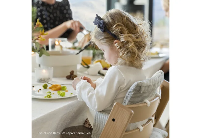 Hochstuhlauflage Kissen für den Kinderhochstuhl Tripp Trapp und Baby Set by Stokke in Grey – product photo 5 of 5
