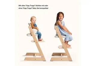 Hochstuhlauflage Kissen für den Kinderhochstuhl Tripp Trapp und Baby Set by Stokke in Grey – product photo 4 of 5