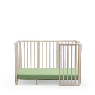 Hoeslaken Ledikant Stokke® Nighti™ Sage Green de Stokke – photo produit 4 sur 4