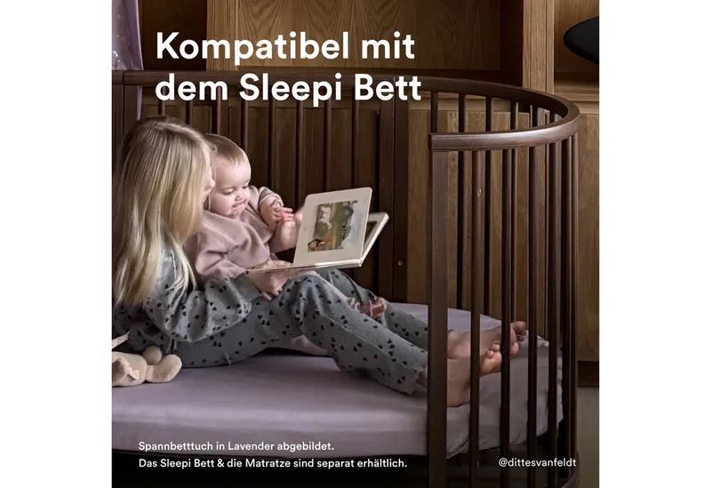 Hoeslaken Ledikant Stokke® Sleepi™ Bed White V3 de Stokke – photo produit 2 sur 4