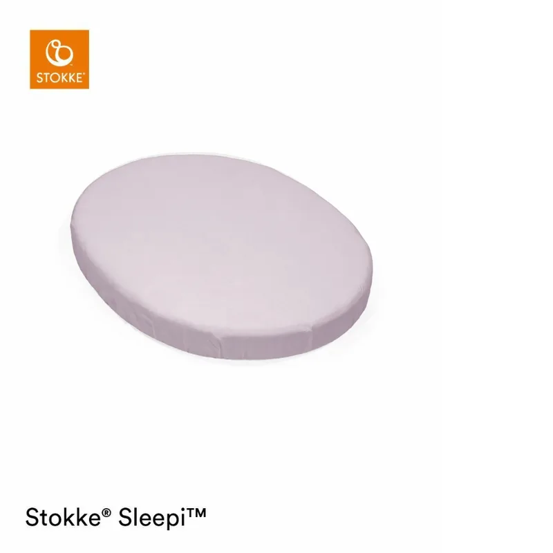 Hoeslaken Wieg Stokke® Sleepi™ Bed V3 Lavender de Stokke – photo produit
