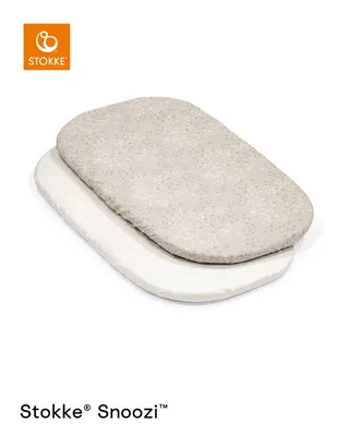 Hoeslaken Wieg Stokke® Snoozi™ Vanilla Dandelion 2-pack från Stokke – produktbild 1 av 4