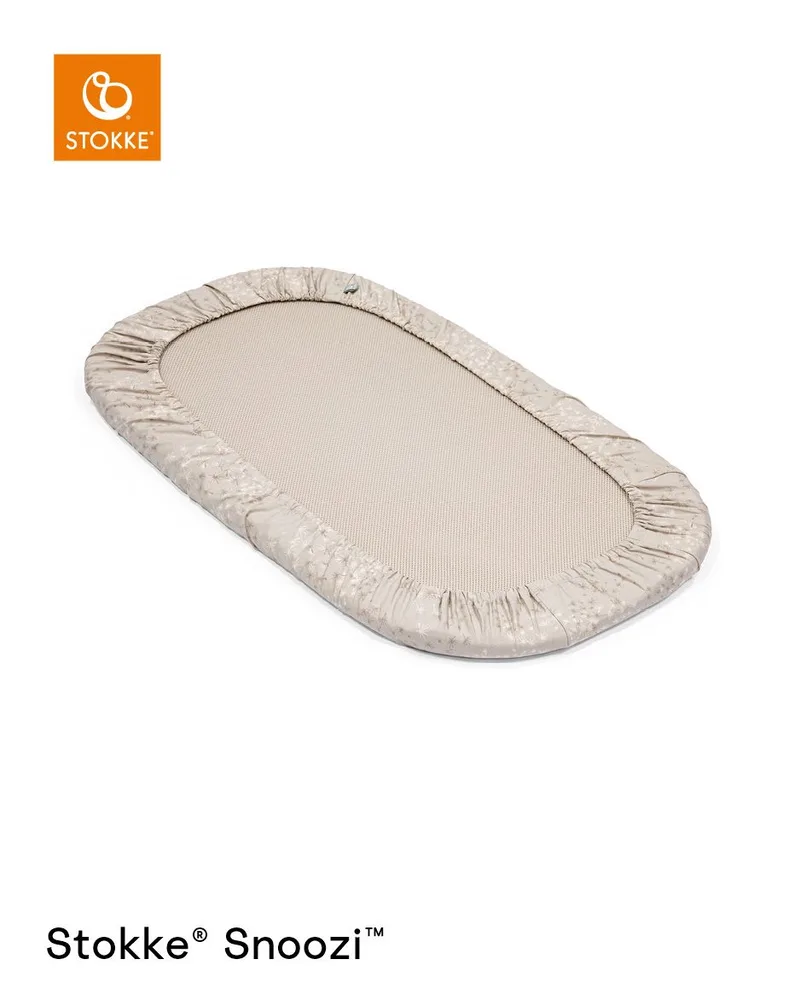 Hoeslaken Wieg Stokke® Snoozi™ Vanilla Dandelion 2-pack från Stokke – produktbild 4 av 4