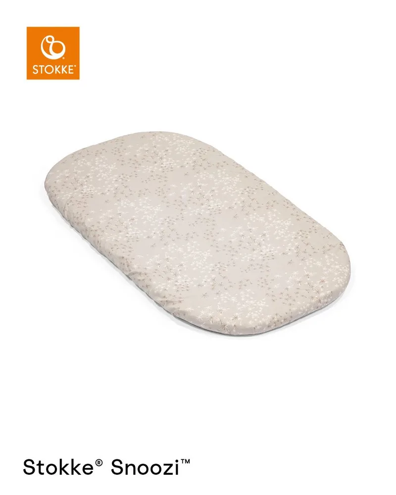Hoeslaken Wieg Stokke® Snoozi™ Vanilla Dandelion 2-pack från Stokke – produktbild 2 av 4