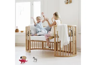 Kinderbett Sleepi™ bettverlängerung, Stokke® Sleepi™ Junior Umbausatz von Stokke in Weiß – Produktfoto 3 von 3