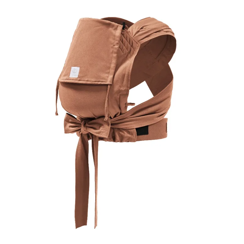 Limas draagzak, - Versie 2023 (OCS) - Draagzak voor pasgeborenen met halve gesp - Drie draagopties - Veilig vanaf de geboorte, tot 15 kg by Stokke in Terracotta – product photo