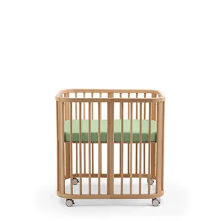 Mini Hoeslaken Stokke® Nighti™ Sage Green by Stokke – product photo 3 of 4