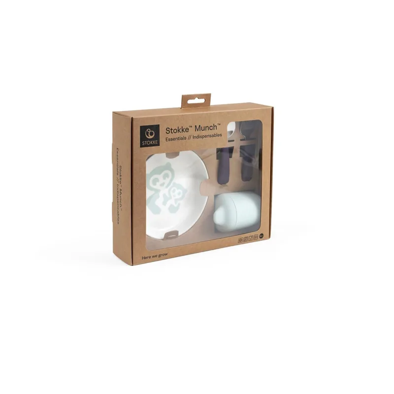 Munch Esslernset Essentials by Stokke in Tuerkis, 240 × 280 × 70 mm – product photo 2 of 3