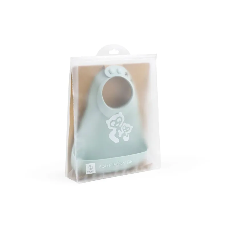 Munch Lätzchen mit Auffangschale by Stokke in Tuerkis, 80 × 80 × 220 mm – product photo 3 of 3