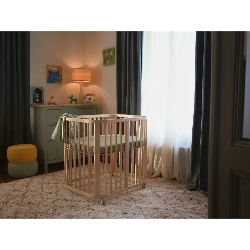 Nighti™ Matratze für Babybett Nighti Mini van Stokke in Wit, 76,4 × 61 × 10 mm – productfoto