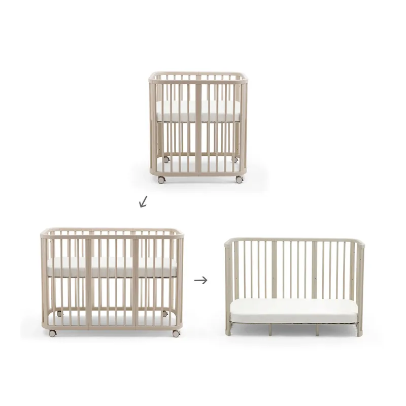 Nighti™ Umbausatz zum Kinderbett Nighti van Stokke in Wit, 45 × 74 × 86 mm – productfoto