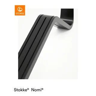 Nomi Hochstuhl von Stokke in Schwarz, 59 × 52 × 83,5 mm – Produktfoto 1 von 2