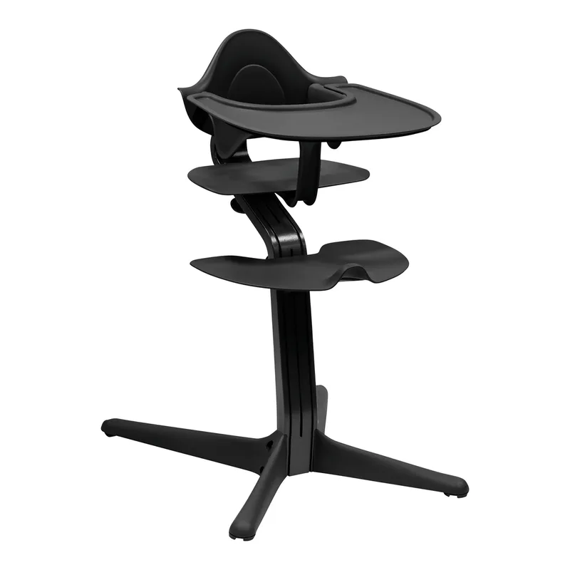 Nomi Bundle Hochstuhl inkl. Babyset und Tray by Stokke in Black – product photo