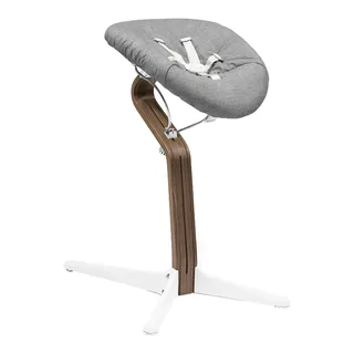 Nomi Hochstuhl Walnuss fra Stokke i Hvid, 59 × 52 × 83,5 mm – produktbillede 1 af 3