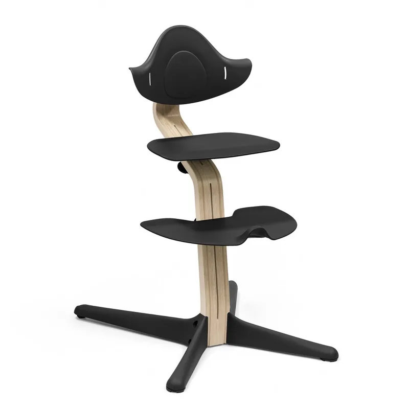 Nomi® Kinderstoel - Beech Natural by Stokke in Black – product photo
