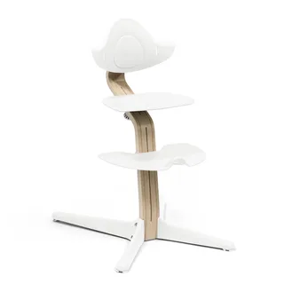 Nomi® Kinderstoel - Beech Natural by Stokke in White – product photo 1 of 3