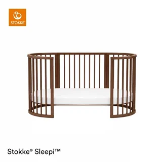 Sleepi™ Babybett Sleepi V3 van Stokke in Bruin, 141 × 74 × 84 mm – productfoto 4 van 4