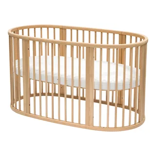 Sleepi™ Babybett Sleepi V3 fra Stokke i Natur, 141 × 74 × 84 mm – produktbillede 1 af 4