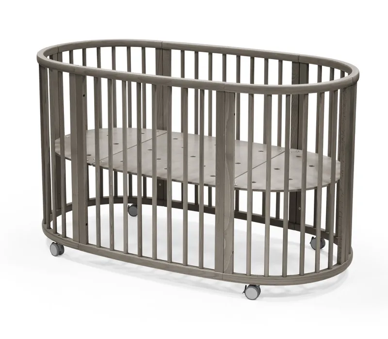 Sleepi™ Ledikant V3 by Stokke in Hazy Grey – product photo