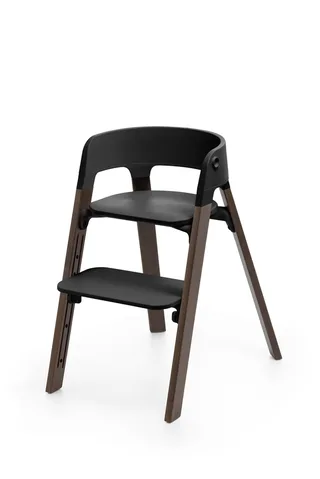 Steps Kinderstoel - Bundel met babyset, veiligheidstuigje en tray by Stokke in Black, Warm Brown – product photo 4 of 4