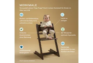 Tripp Trapp® Baby Set² - Warm Brown by Stokke in Brown – product photo 2 of 5