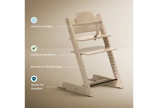 Tripp Trapp® Bundle Stoel + Babyset 2 | White by Stokke in [Wit] – product photo 2 of 2