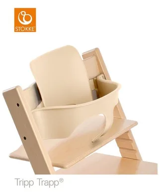 Tripp Trapp® Bundle Stoel + Babyset + Newborn Set | Natural / Grey von Stokke in [Beige] – Produktfoto 3 von 4