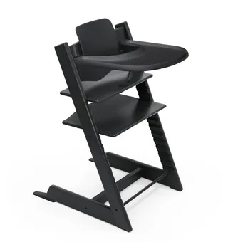 Tripp Trapp® Bundle Stoel + Babyset + Tray | Black von Stokke in [Zwart] – Produktfoto 1 von 4