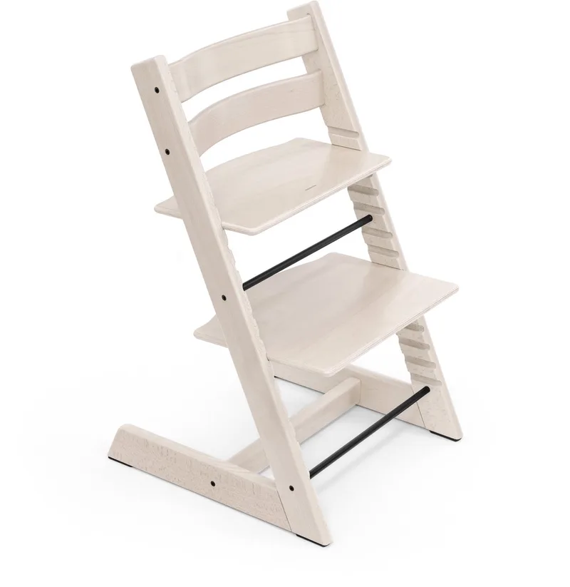 Tripp Trapp® Bundle Stoel | Babyset White | Tray White van Stokke in White wash – productfoto