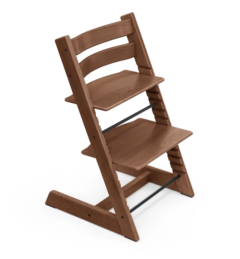 Tripp Trapp® Bundle Stoel Warm Brown | Babyset Warm Brown | Tray Vanilla White by Stokke in Warm Brown – product photo
