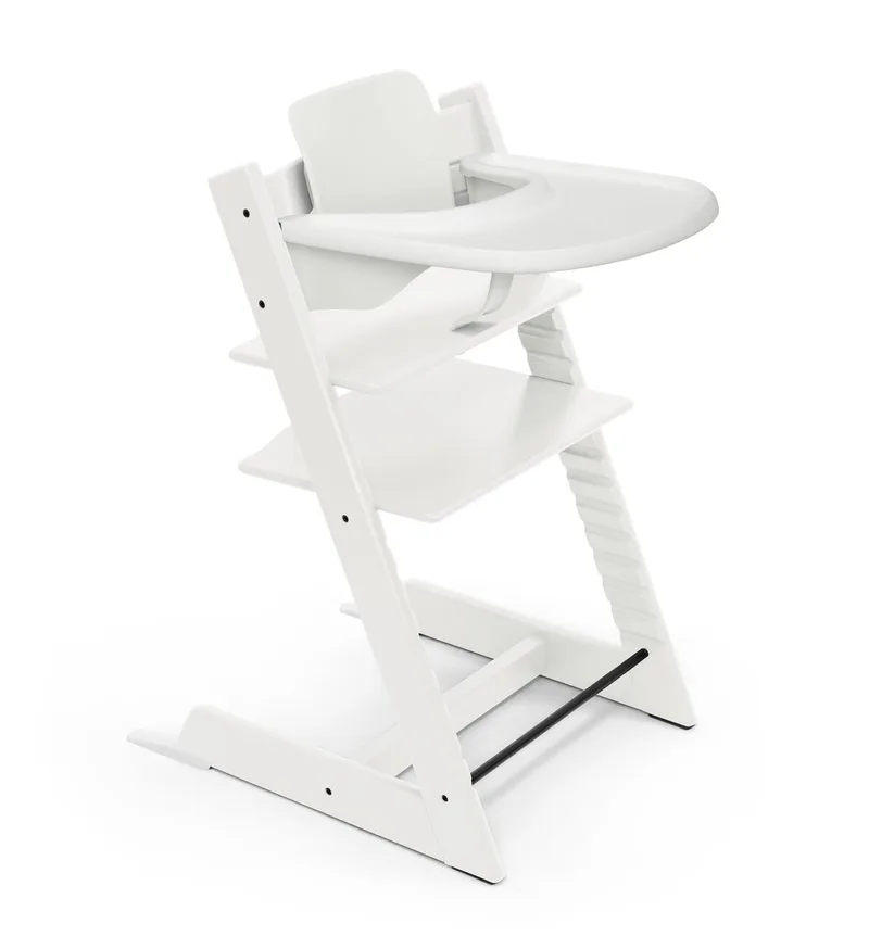 Tripp Trapp® Bundle Stoel White | Babyset White | Tray White från Stokke i Wit – produktbild