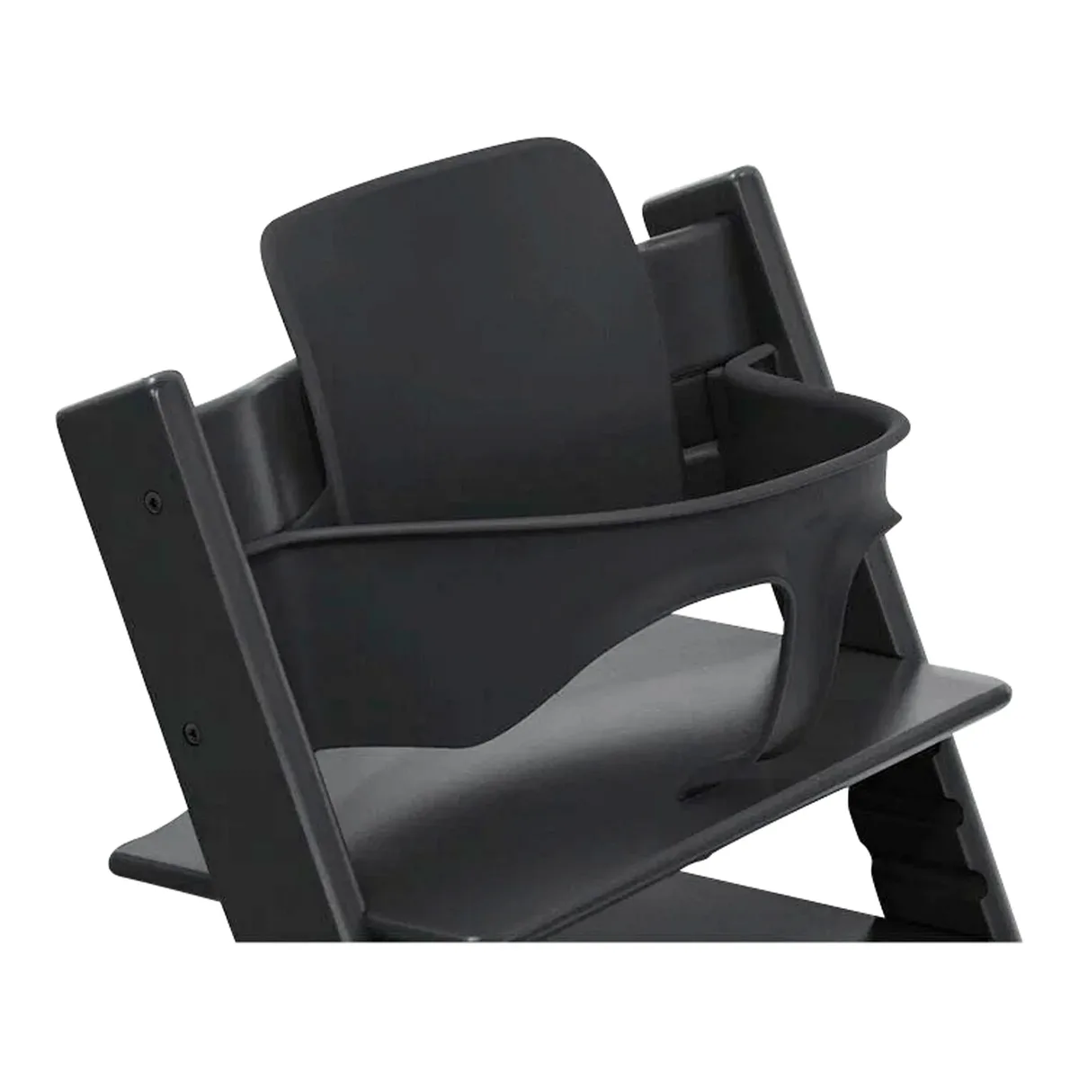 Tripp Trapp® Bundle Treppenhochstuhl inkl. Babyset van Stokke in Zwart, 46 × 79 mm – productfoto