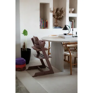 Tripp Trapp® Bundle Treppenhochstuhl inklusive Babyset & Tray fra Stokke i Lilla, 46 × 79 mm – produktbillede 2 af 3